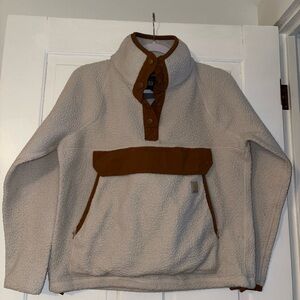 Cropped Carhartt Fleece Pullover